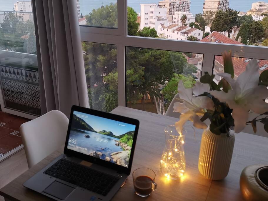 Beautiful Sea Views Cozy Apartment 350 M From Beach เบนัลมาเดนา ภายนอก รูปภาพ