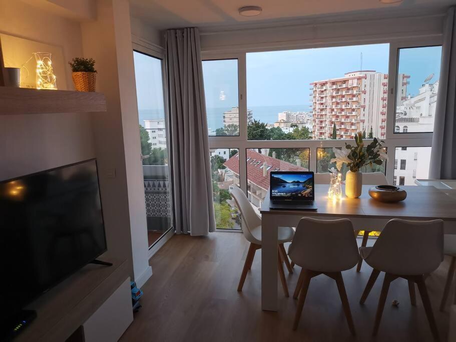 Beautiful Sea Views Cozy Apartment 350 M From Beach เบนัลมาเดนา ภายนอก รูปภาพ