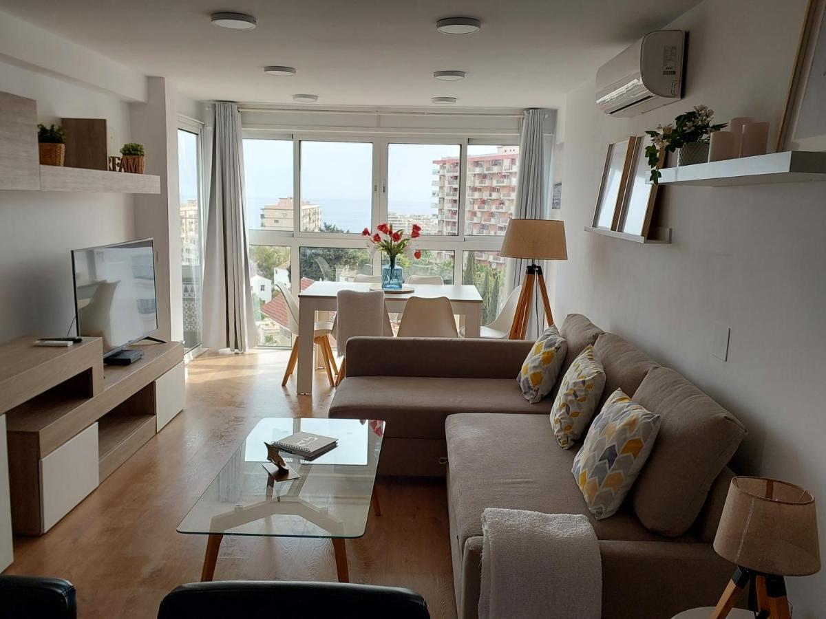 Beautiful Sea Views Cozy Apartment 350 M From Beach เบนัลมาเดนา ภายนอก รูปภาพ